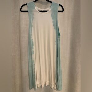 RVCA Sleeveless Tie Dye Shift Dress
